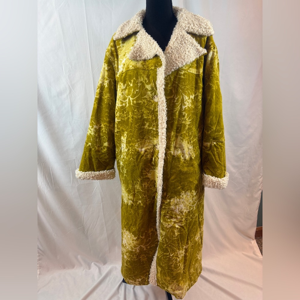 Urban Outfitters Asher Faux Shearling Overcoat